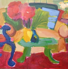 1580. Sofa Painting #2  24x36