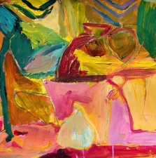 1662. Still Life with Lamp 20x26